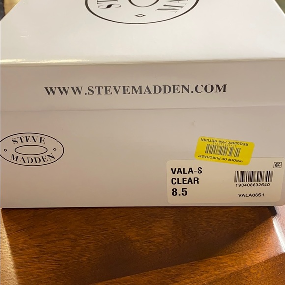 SOLD - Steve Madden Spiked Clear Pumps - 8.5 - Picture 6 of 9